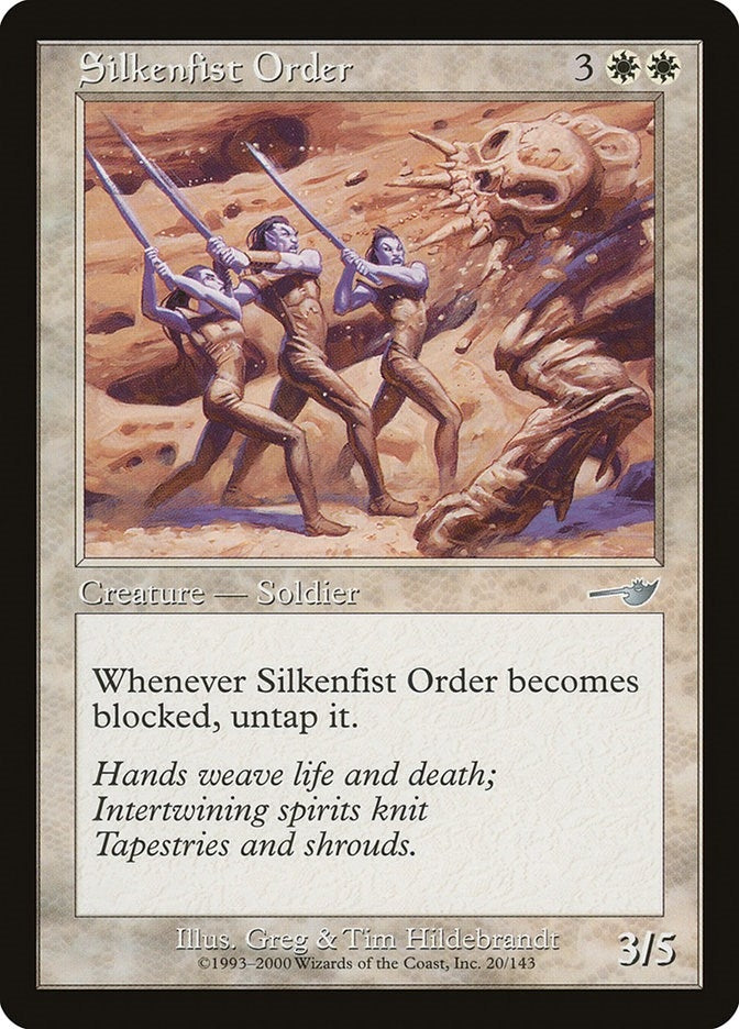 Image for Silkenfist Order (20) - Magic: The Gathering