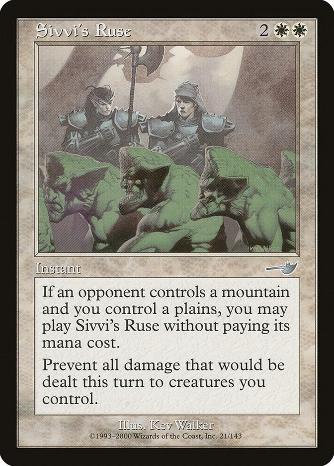 Image for Sivvi's Ruse (21) - Magic: The Gathering