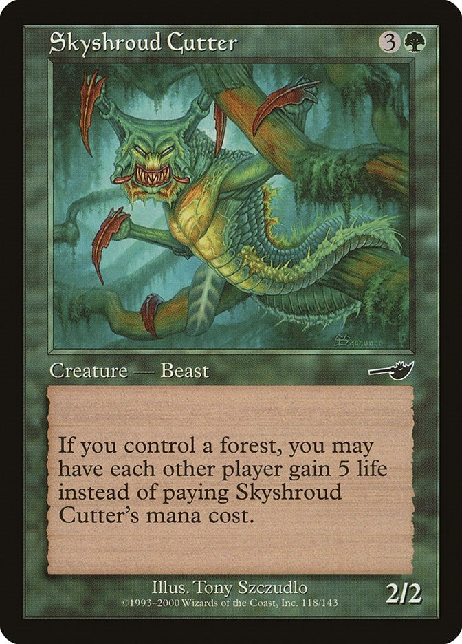 Image for Skyshroud Cutter (118) - Magic: The Gathering