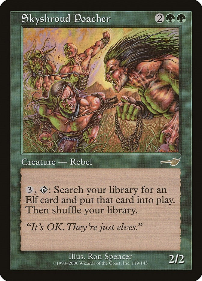 Image for Skyshroud Poacher (119) - Magic: The Gathering