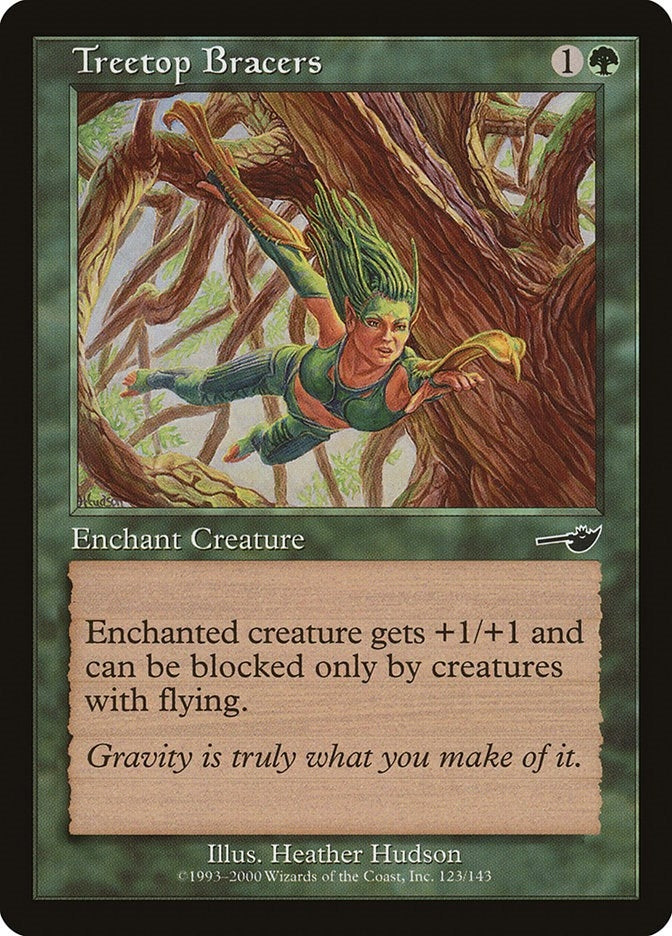 Image for Treetop Bracers (123) - Magic: The Gathering