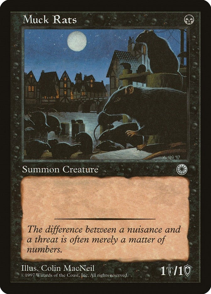 Image for Muck Rats - Magic: The Gathering