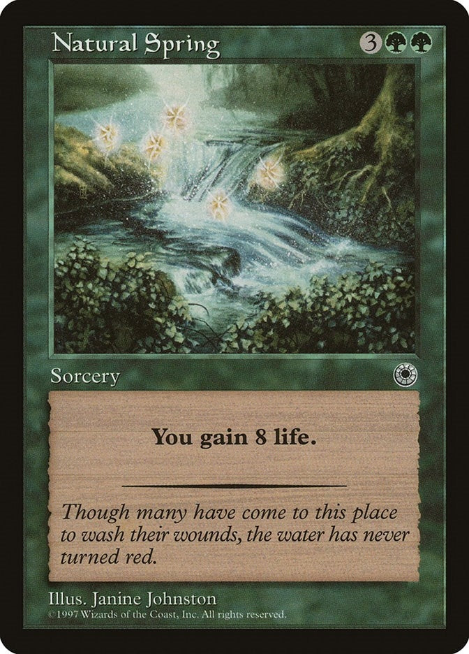 Image for Natural Spring - Magic: The Gathering