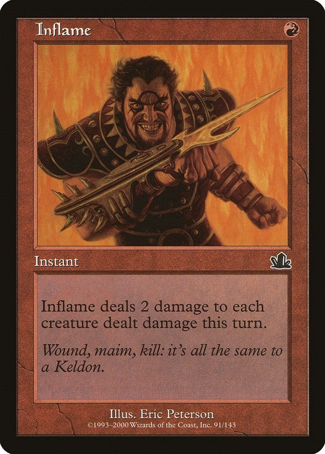 Image for Inflame (91) - Magic: The Gathering