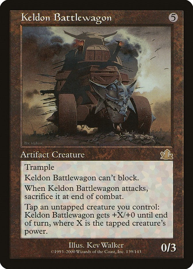 Image for Keldon Battlewagon (139) - Magic: The Gathering