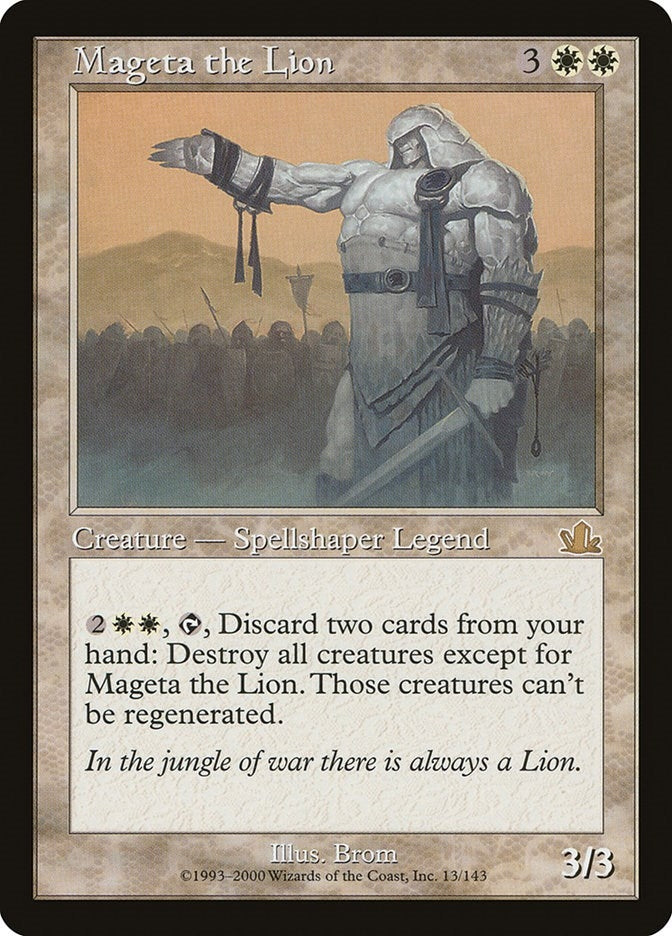 Image for Mageta the Lion (13) - Magic: The Gathering