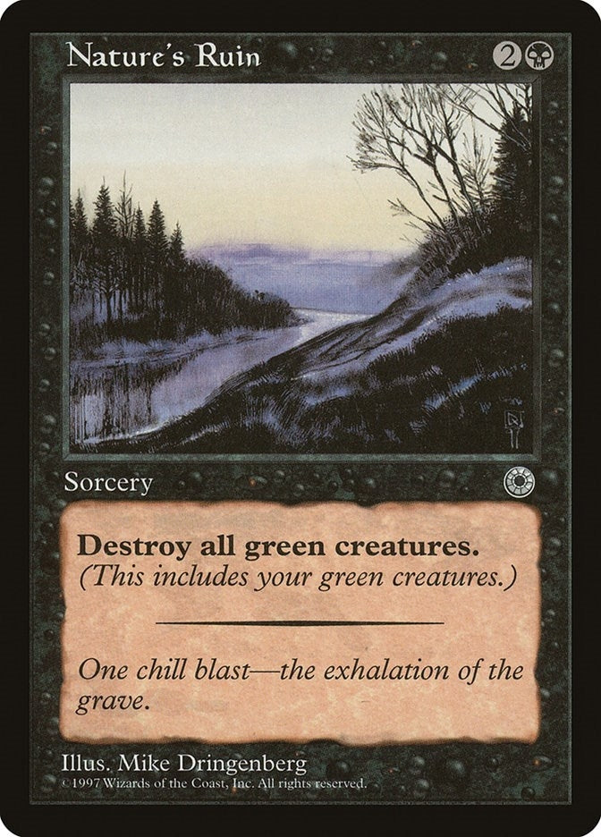 Image for Nature's Ruin - Magic: The Gathering