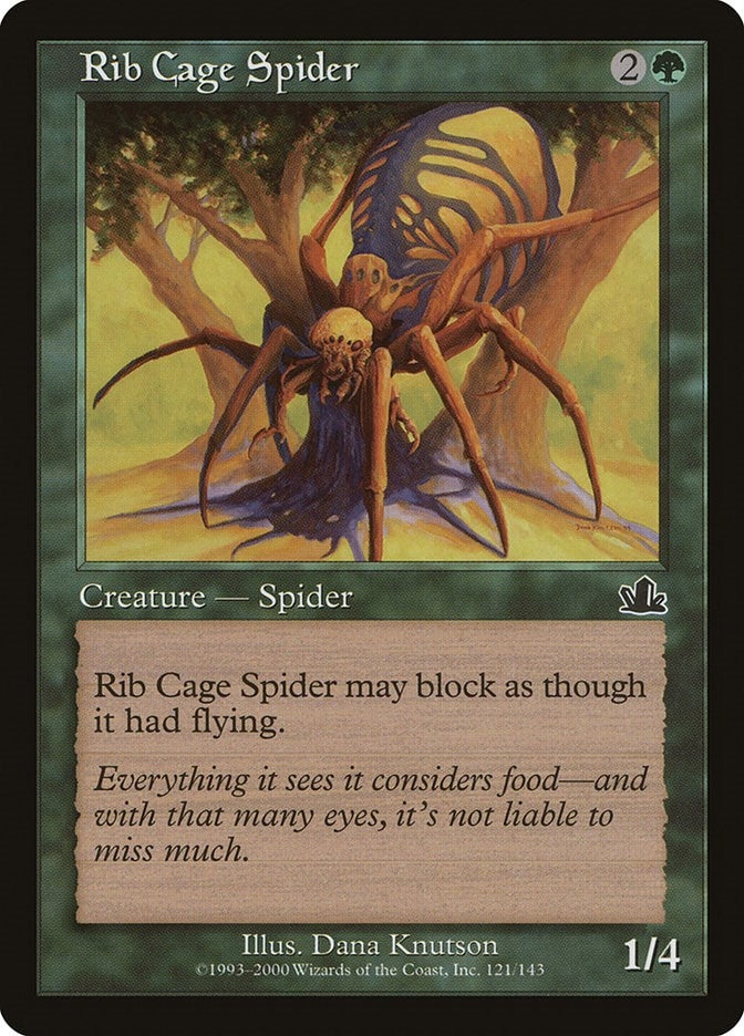 Image for Rib Cage Spider (121) - Magic: The Gathering