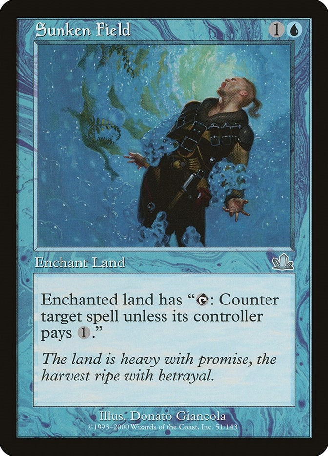 Image for Sunken Field (51) - Magic: The Gathering