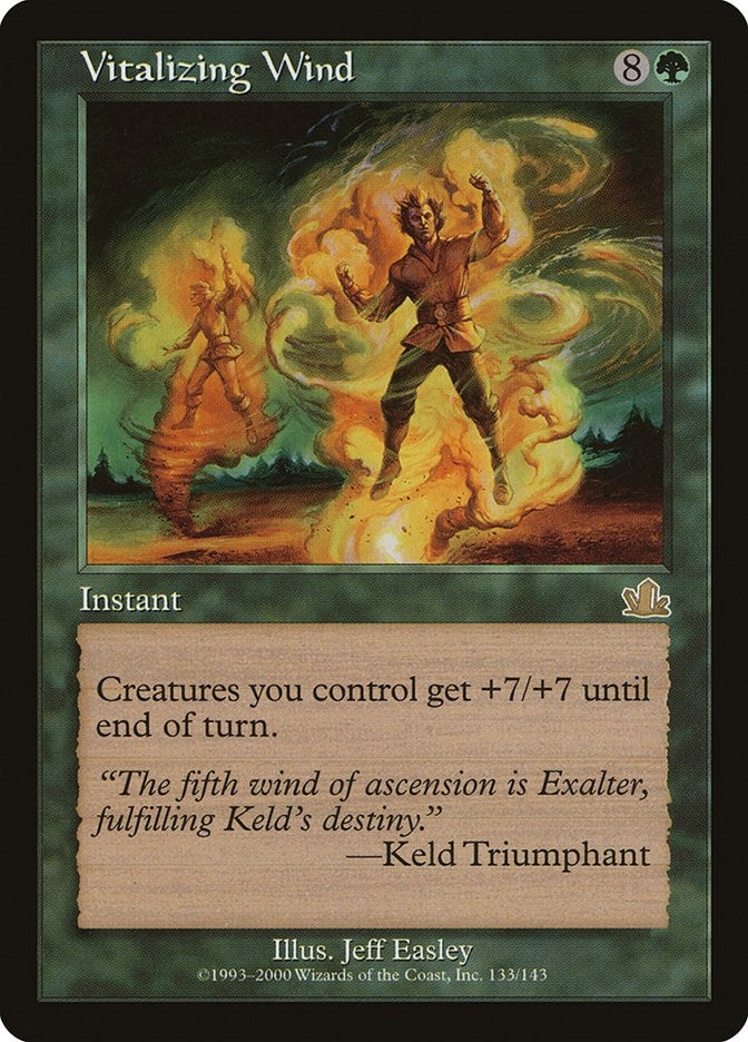 Image for Vitalizing Wind (133) - Magic: The Gathering
