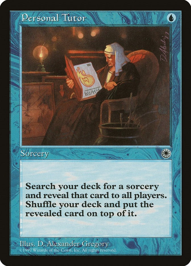 Image for Personal Tutor - Magic: The Gathering