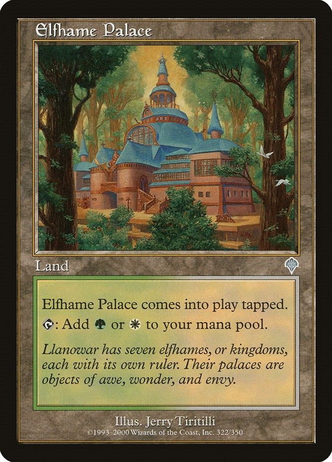 Image for Elfhame Palace (322) - Magic: The Gathering