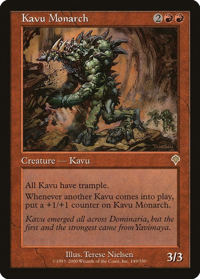 Image for Kavu Monarch (149) - Magic: The Gathering