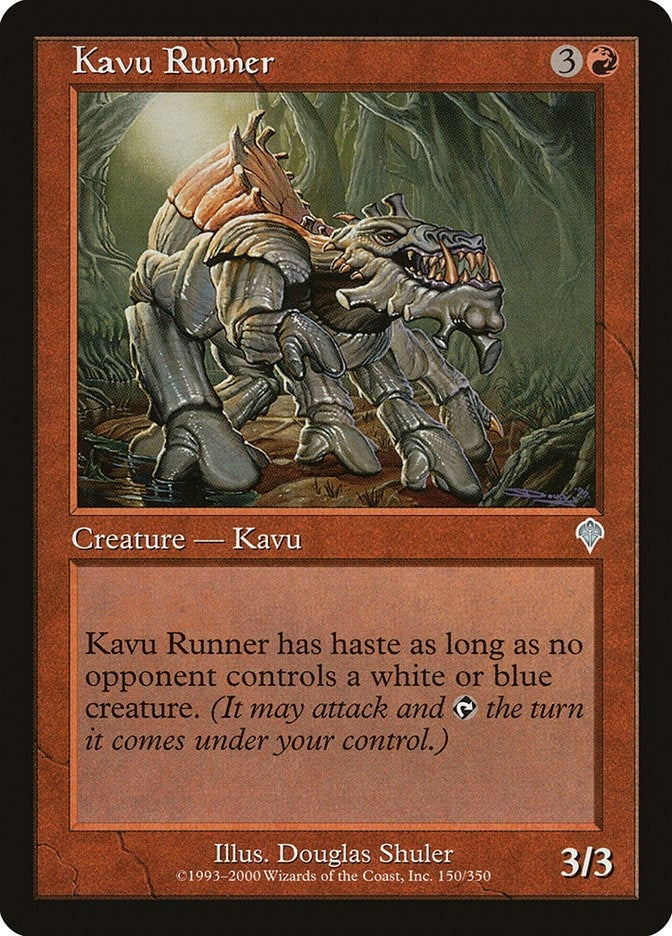 Image for Kavu Runner (150) - Magic: The Gathering