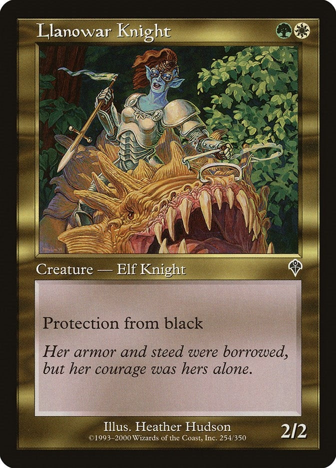 Image for Llanowar Knight (254) - Magic: The Gathering