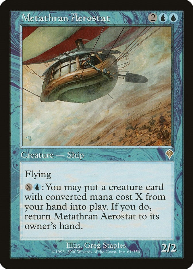 Image for Metathran Aerostat (61) - Magic: The Gathering