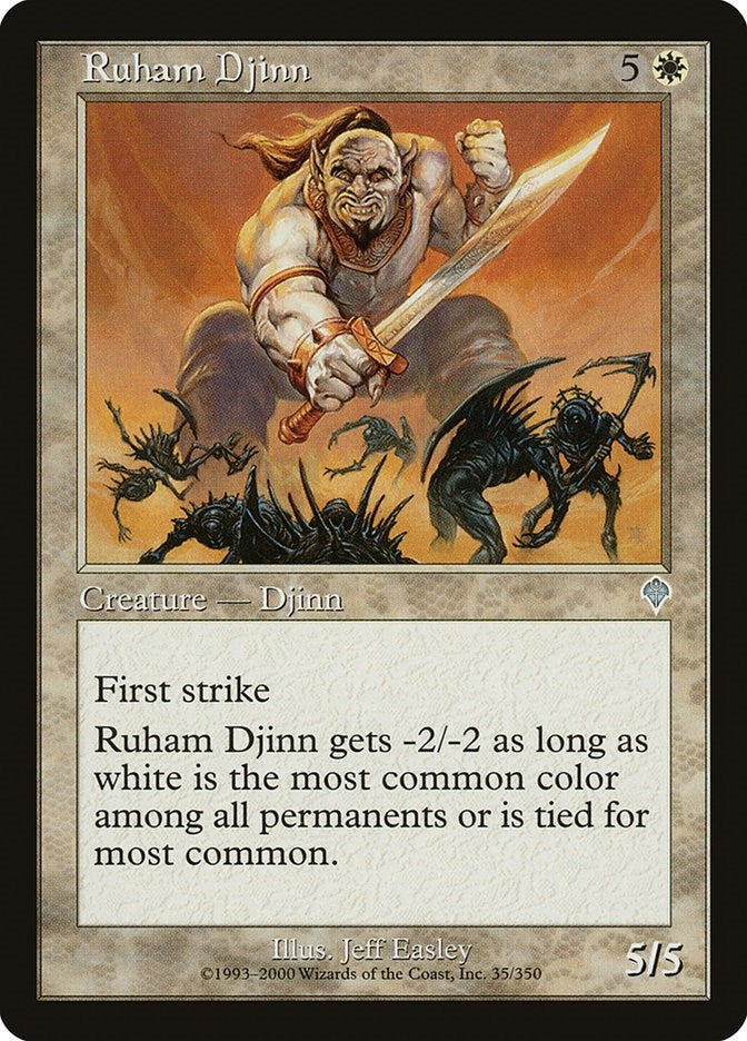 Image for Ruham Djinn (35) - Magic: The Gathering