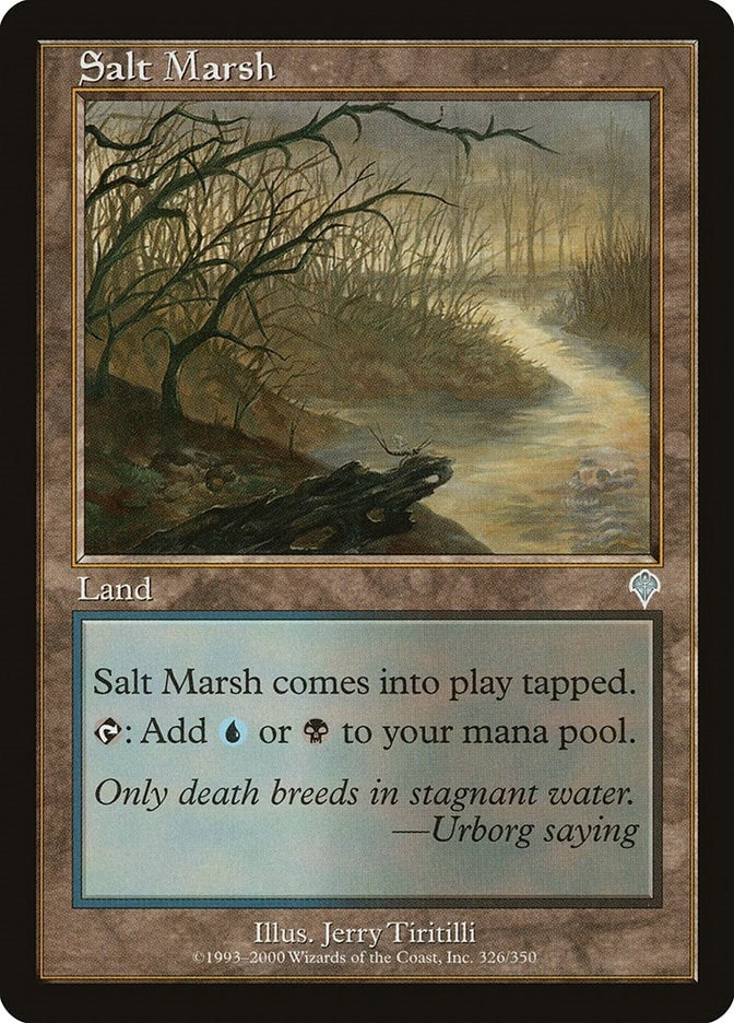 Image for Salt Marsh (326) - Magic: The Gathering
