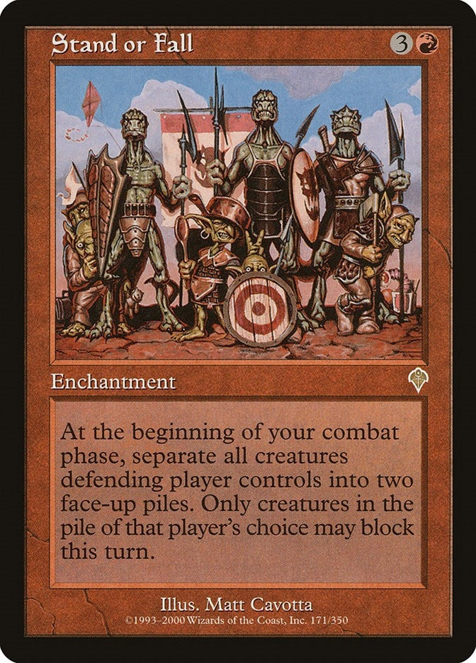 Image for Stand or Fall (171) - Magic: The Gathering