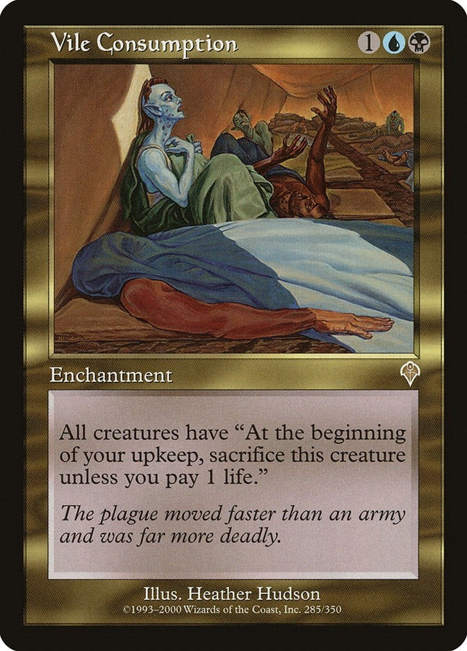 Image for Vile Consumption (285) - Magic: The Gathering