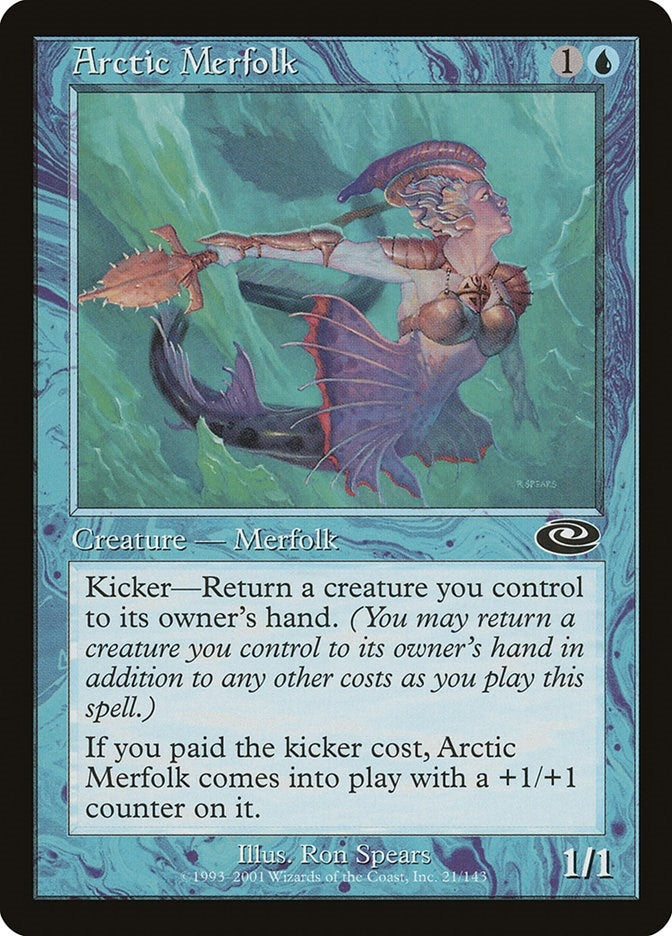 Image for Arctic Merfolk (21) - Magic: The Gathering