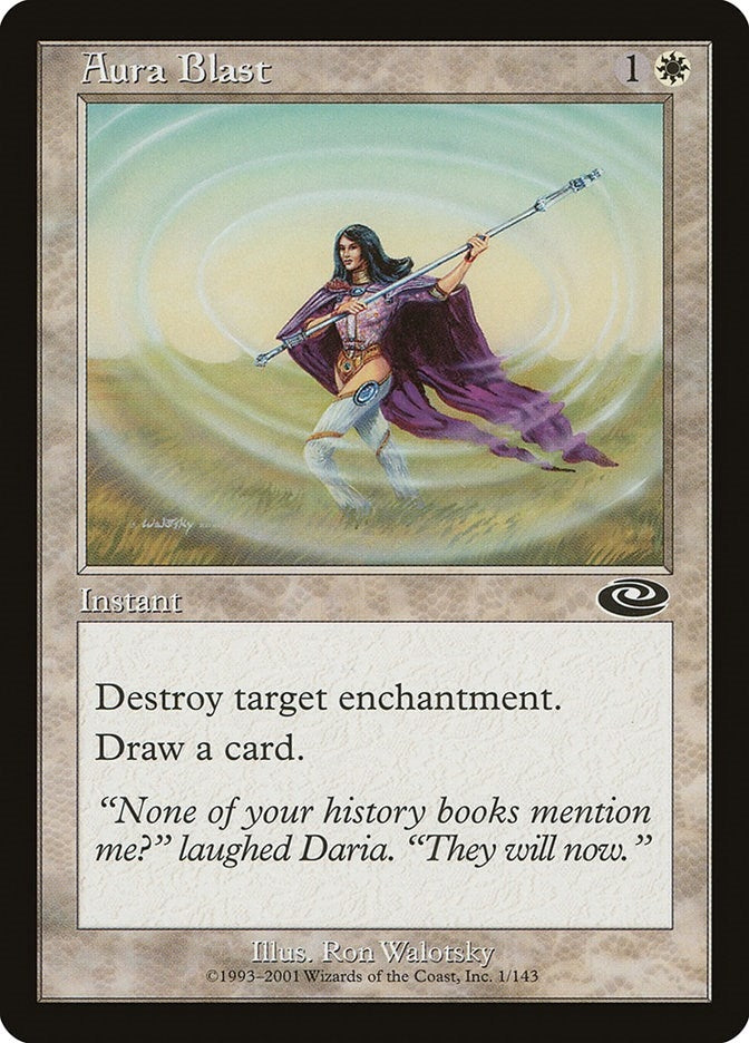 Image for Aura Blast (1) - Magic: The Gathering