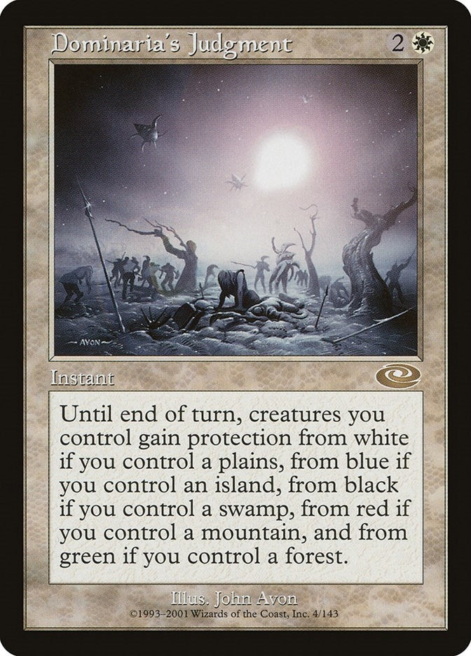 Image for Dominaria's Judgment (4) - Magic: The Gathering