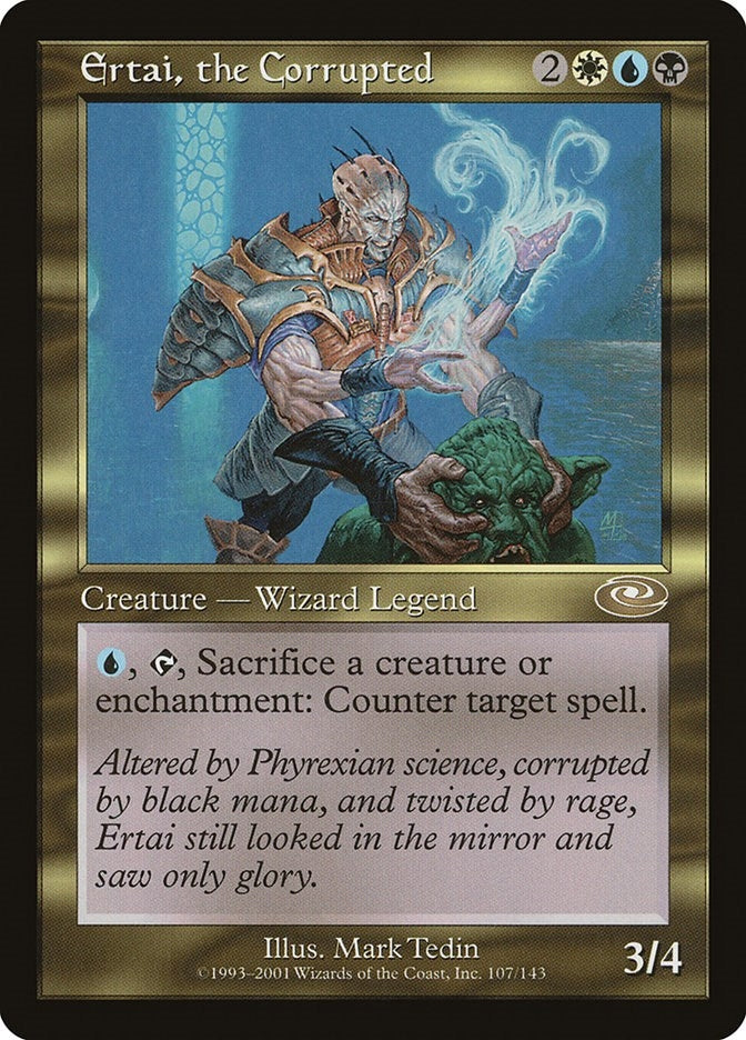 Image for Ertai, the Corrupted (107) - Magic: The Gathering