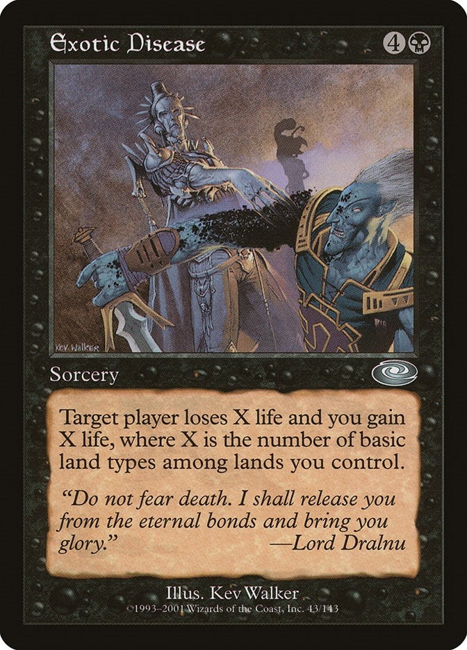Image for Exotic Disease (43) - Magic: The Gathering