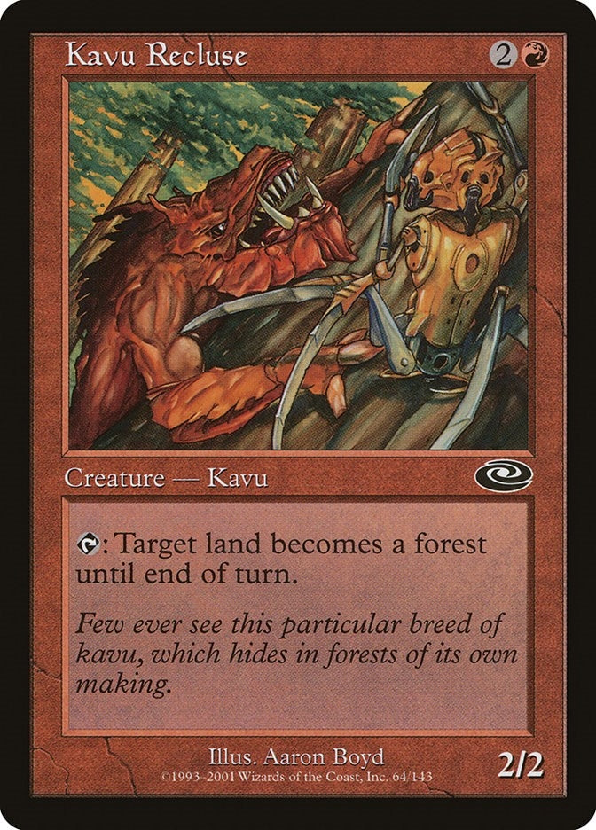 Image for Kavu Recluse (64) - Magic: The Gathering