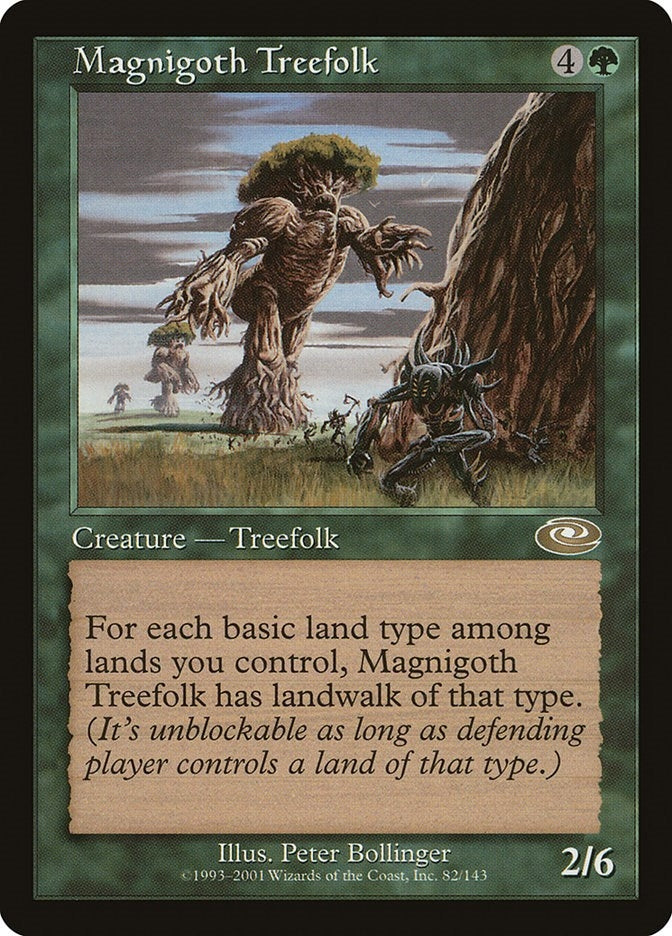 Image for Magnigoth Treefolk (82) - Magic: The Gathering