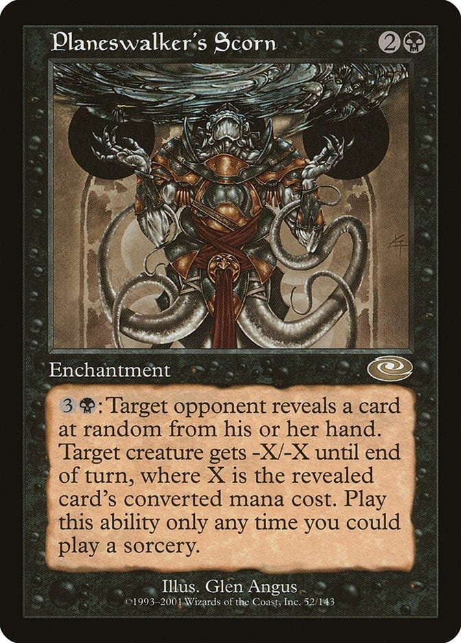 Image for Planeswalker's Scorn (52) - Magic: The Gathering