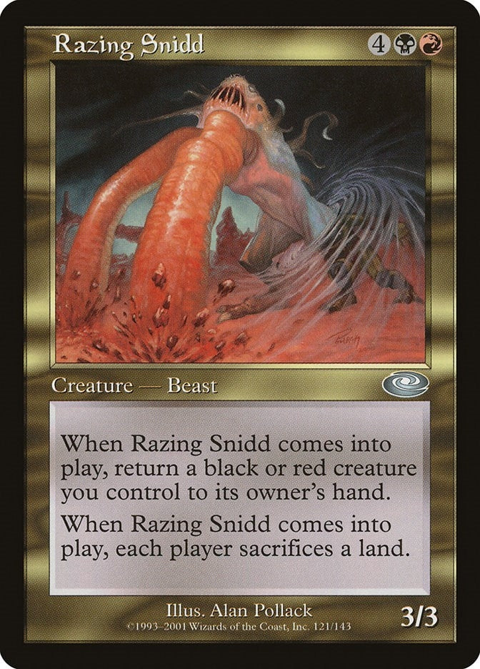 Image for Razing Snidd (121) - Magic: The Gathering