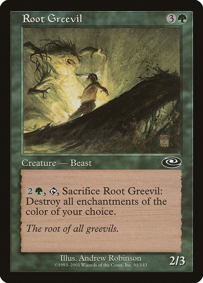 Image for Root Greevil (91) - Magic: The Gathering