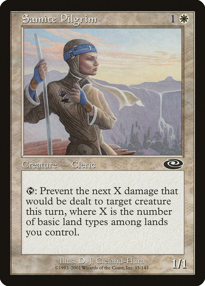 Image for Samite Pilgrim (15) - Magic: The Gathering
