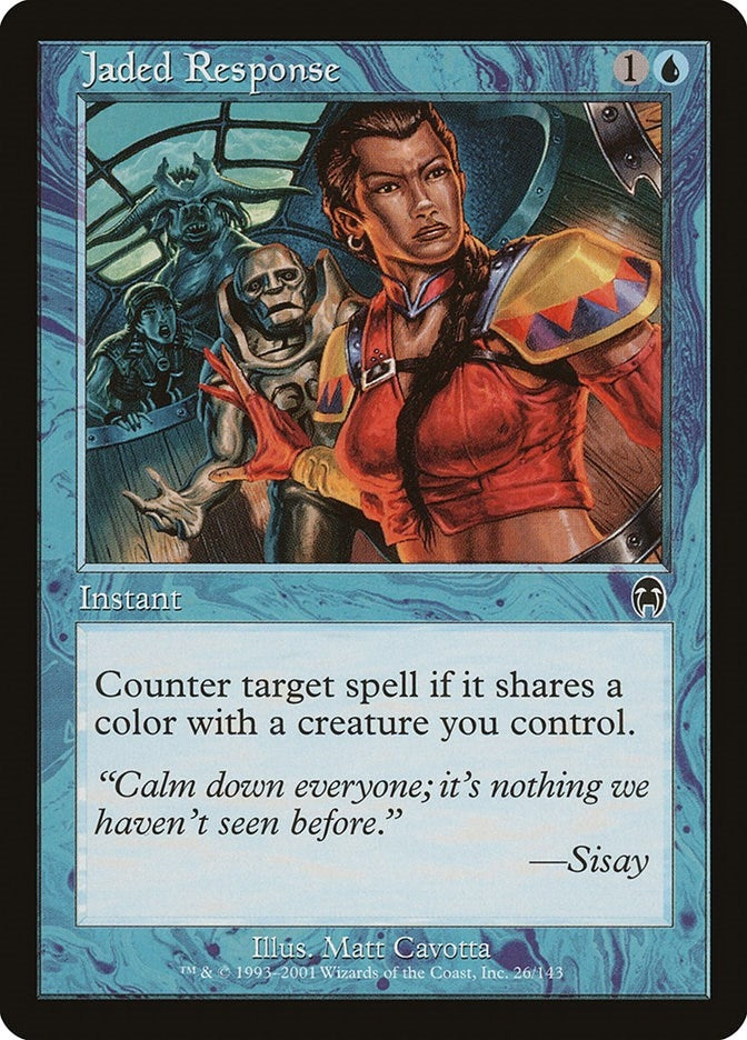 Image for Jaded Response (26) - Magic: The Gathering