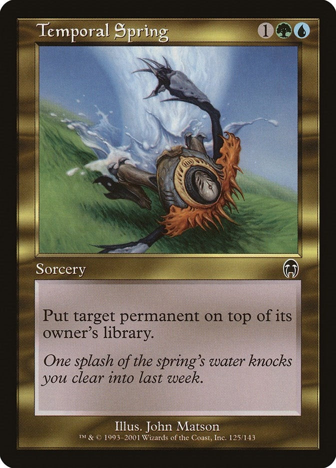 Image for Temporal Spring (125) - Magic: The Gathering