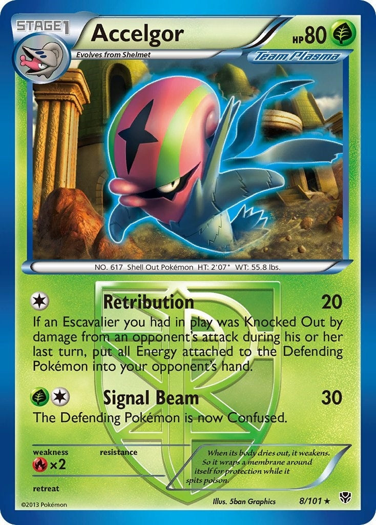 Accelgor (Team Plasma) (8/101)