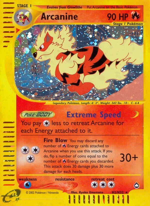 Arcanine (H2) (H02/H32)