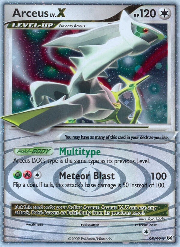 Arceus Lv.X (95) (95/99)