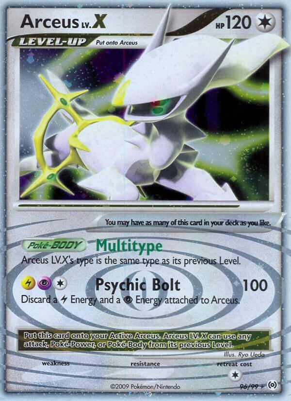 Arceus Lv.X (96) (96/99)