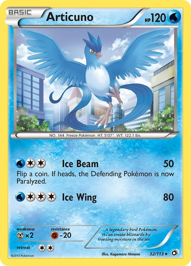 Image for Articuno (32/113) - Pokemon