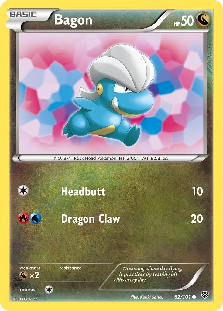 Image for Bagon (62/101) - Pokemon