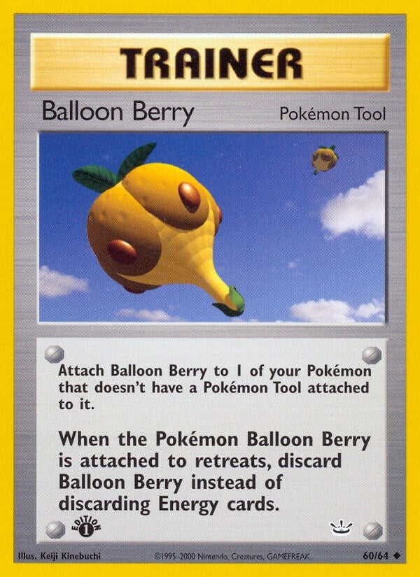 Image for Balloon Berry (60/64) - Pokemon