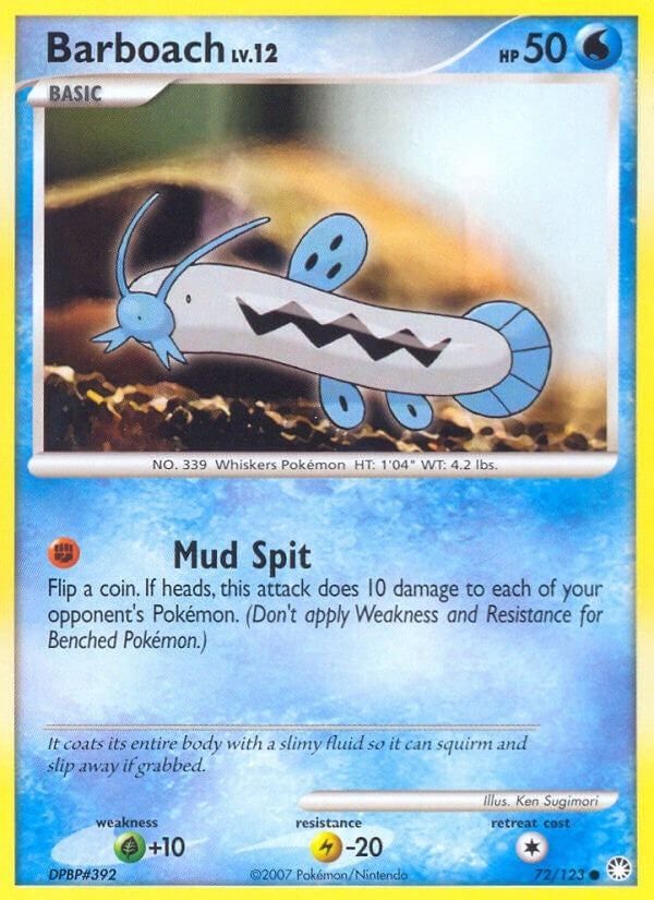 Image for Barboach (72/123) - Pokemon