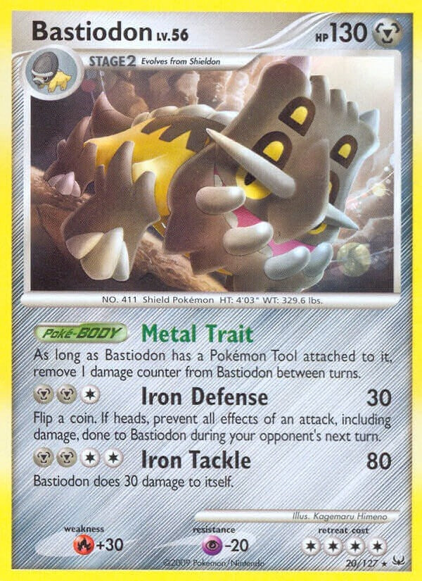 Image for Bastiodon (20/127) - Pokemon
