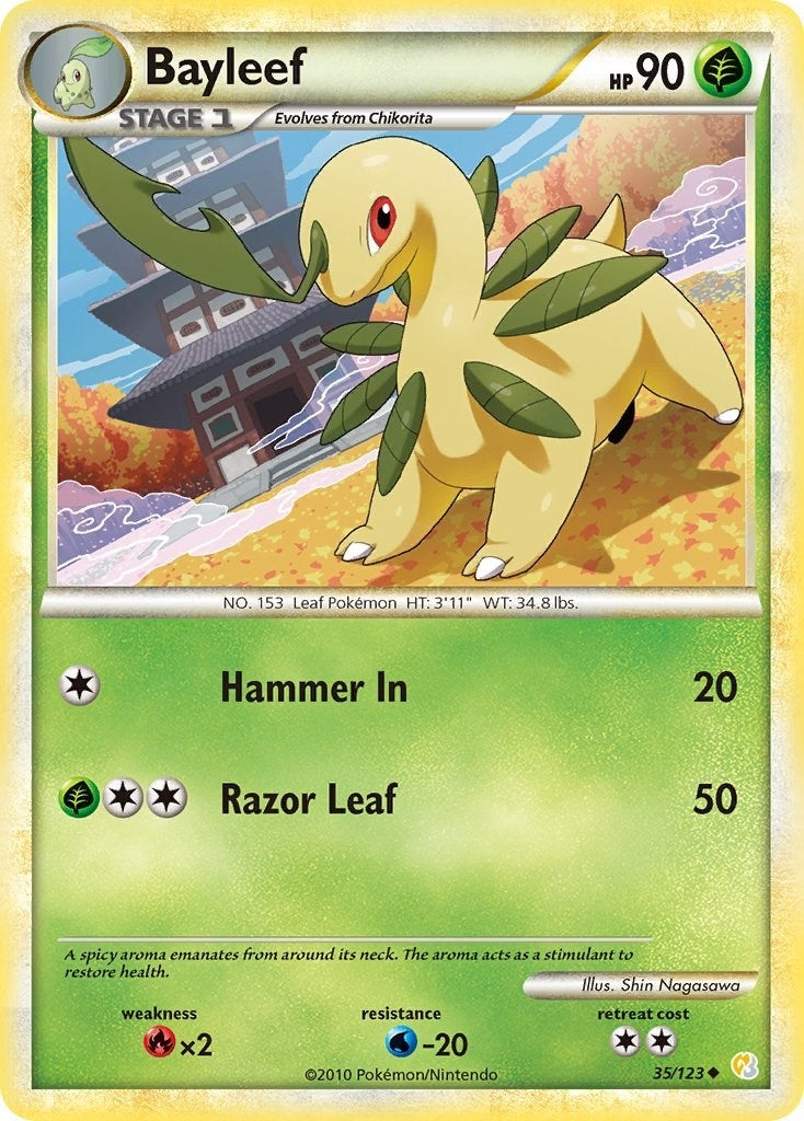Image for Bayleef (35/123) - Pokemon
