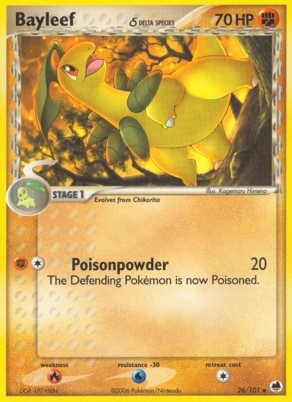 Image for Bayleef (Delta Species) (26/101) - Pokemon