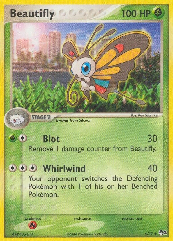 Image for Beautifly (006/017) - Pokemon