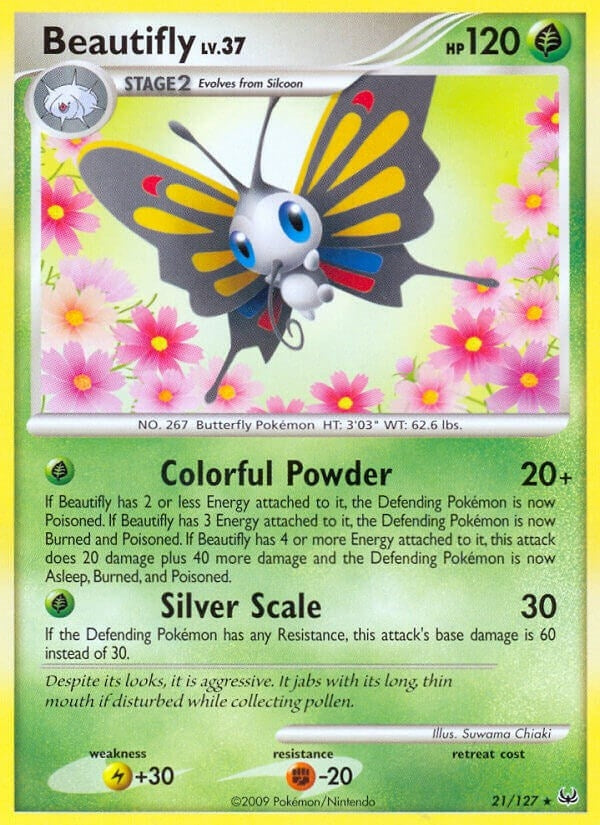 Image for Beautifly (21/127) - Pokemon